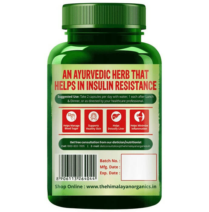 Himalayan Organics Berberis Aristata Capsules - Swadesiicart