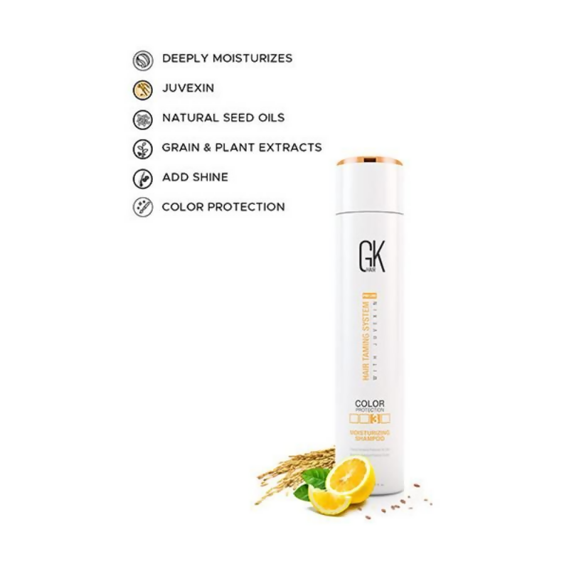 GK Hair Moisturizing Color Protection Shampoo With Nourishing Juvexin- Repairs Dry & Damaged Hair | Swadesiicart