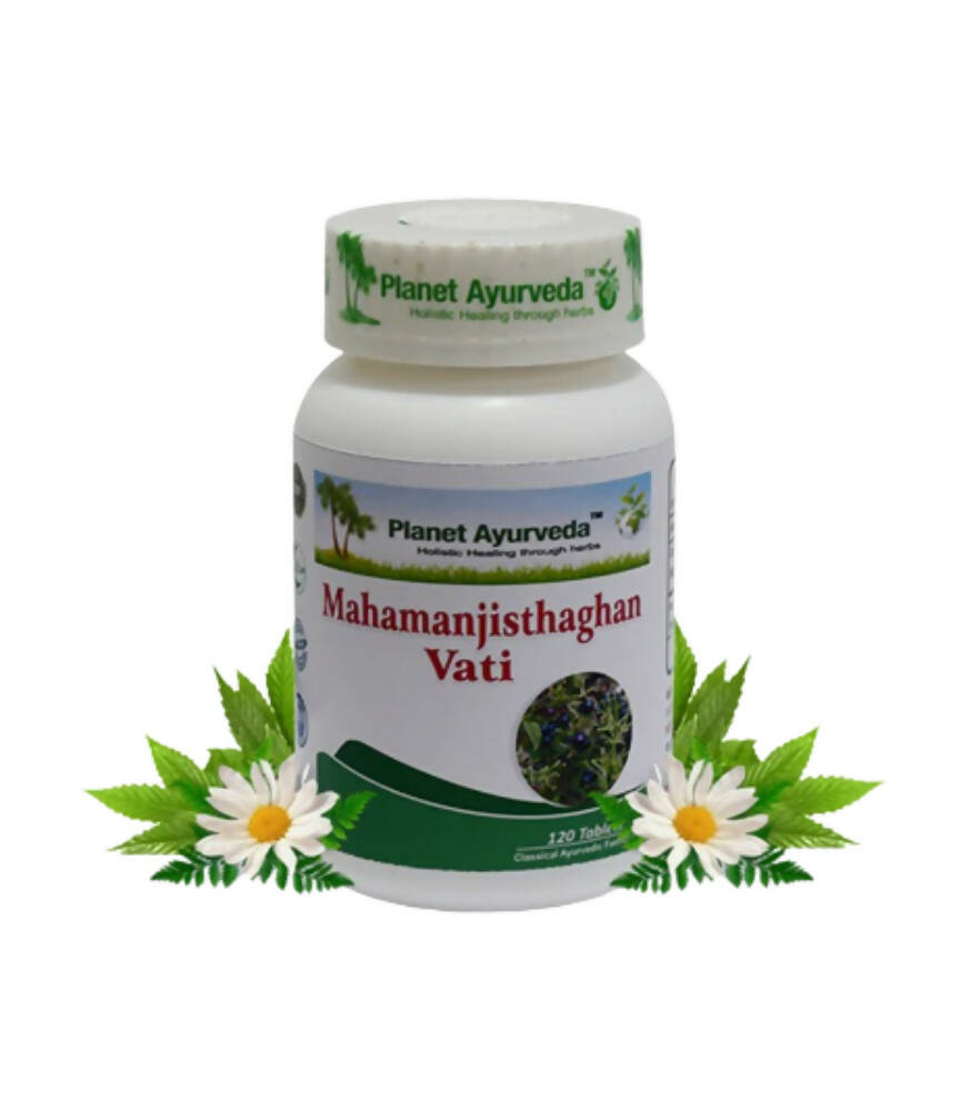 Planet Ayurveda Mahamanjisthaghan Vati - Planet Ayurveda