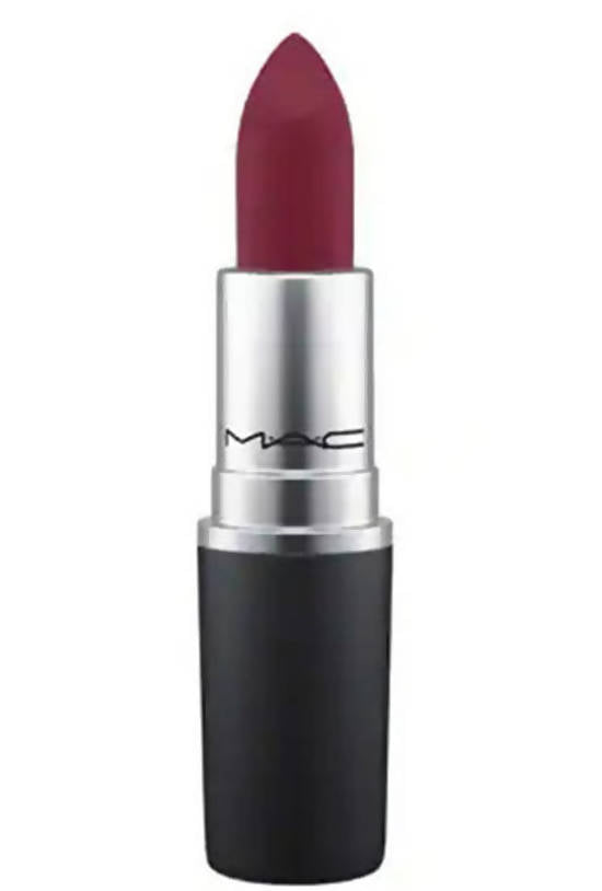Mac Powder Kiss Lipstick - Burning Love Deep Intense Berry - Swadesiicart