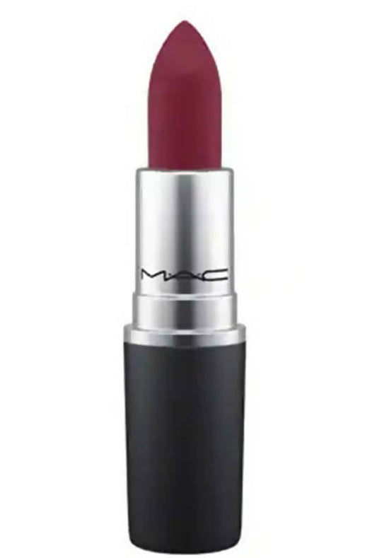 Mac Powder Kiss Lipstick - Burning Love Deep Intense Berry - Swadesiicart