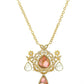 Natural Stones Earrings and Necklace set - Ruby Raang | Swadesiicart