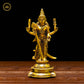 Brass Subramanya Statue - Divine Blessings for Spiritual Seekers - Divine India Art