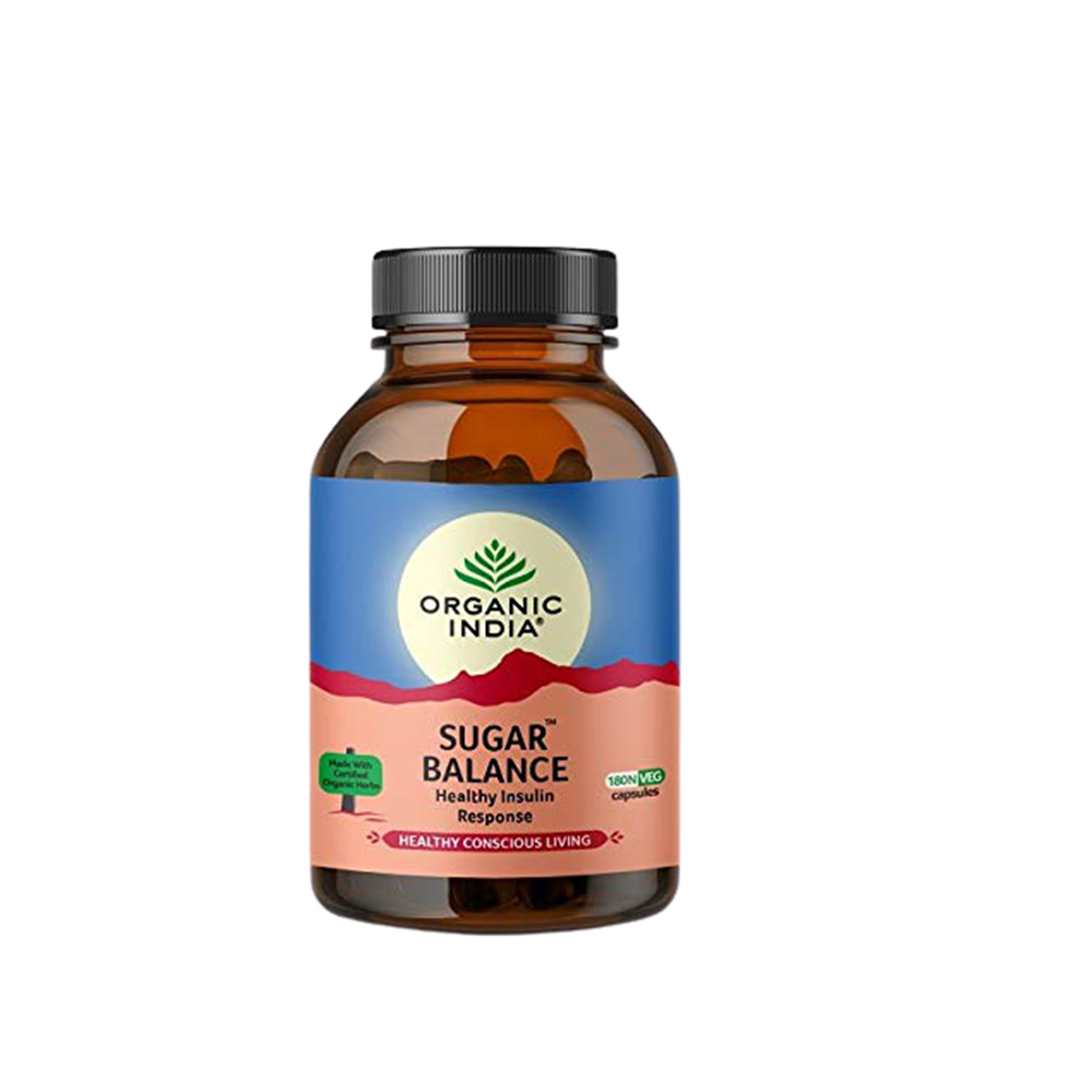 Organic India Sugar Balance Capsules - Swadesiicart