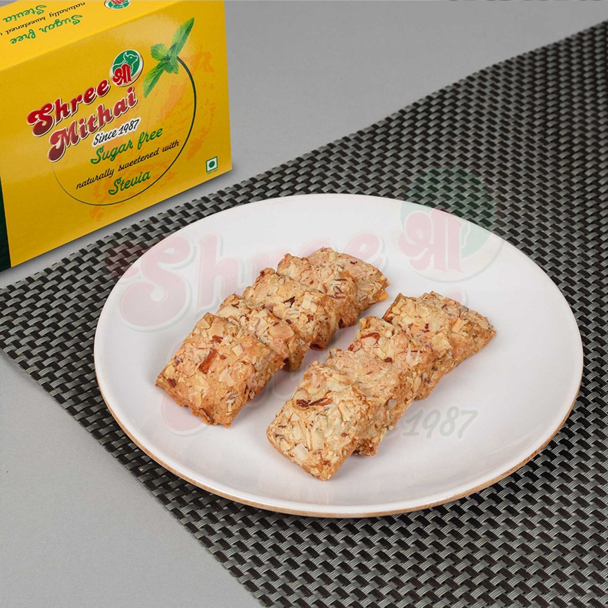 Shree Mithai Sugarfree Almond Cookies | Swadesiicart