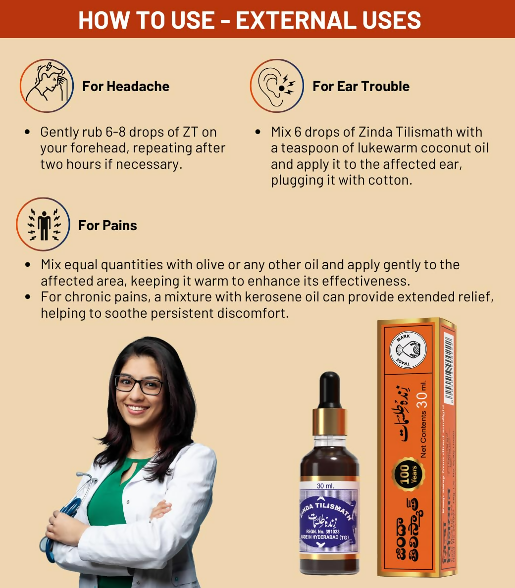 Zinda Tilismath Herbal Unani Remedy | Swadesiicart
