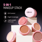 Gleva 5 In 1 Makeup stack Gleva 5 In 1 Makeup stack WIth Concealer, Bronzer, Blusher, Compact & Highlighter Smooth & Blendable Formula - Fair - Swadesiicart