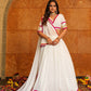 AI Fashion White Georgette Designer Navratri Wear Lehenga Choli Collection