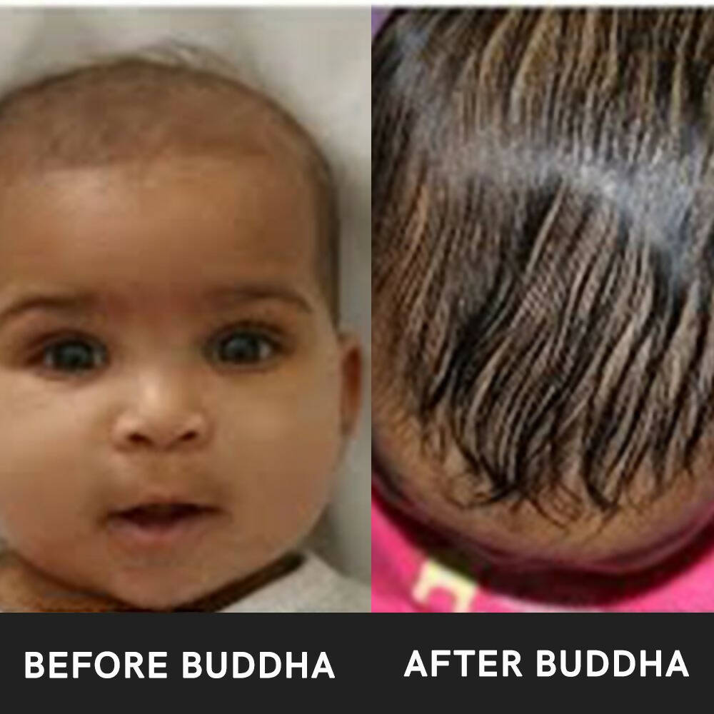 Buddha Natural Baby Hair Oil - Swadesiicart