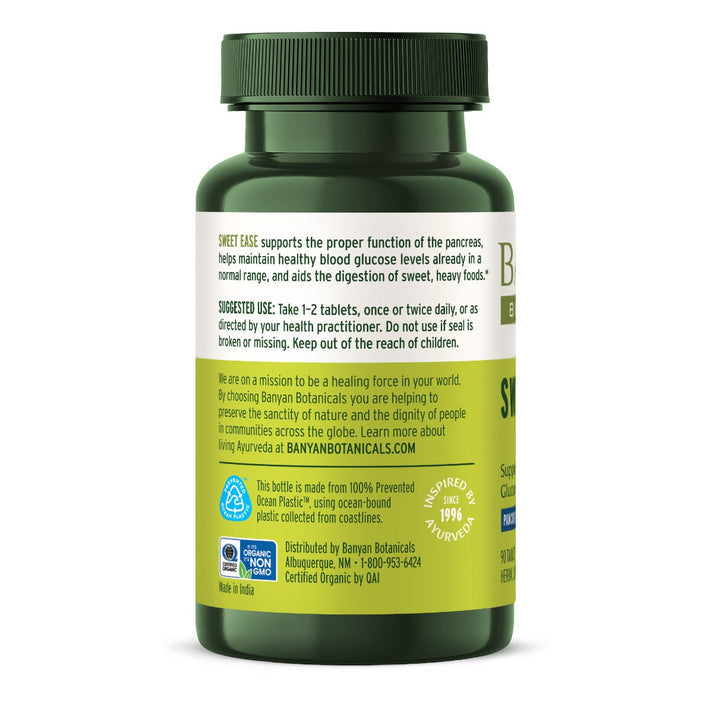 Sweet Ease Tablets - Certified Organic