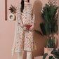 Jyoti Fashion Women's Beige Cotton Floral Digital Printed Kurta with Trouser & Dupatta | Swadesiicart