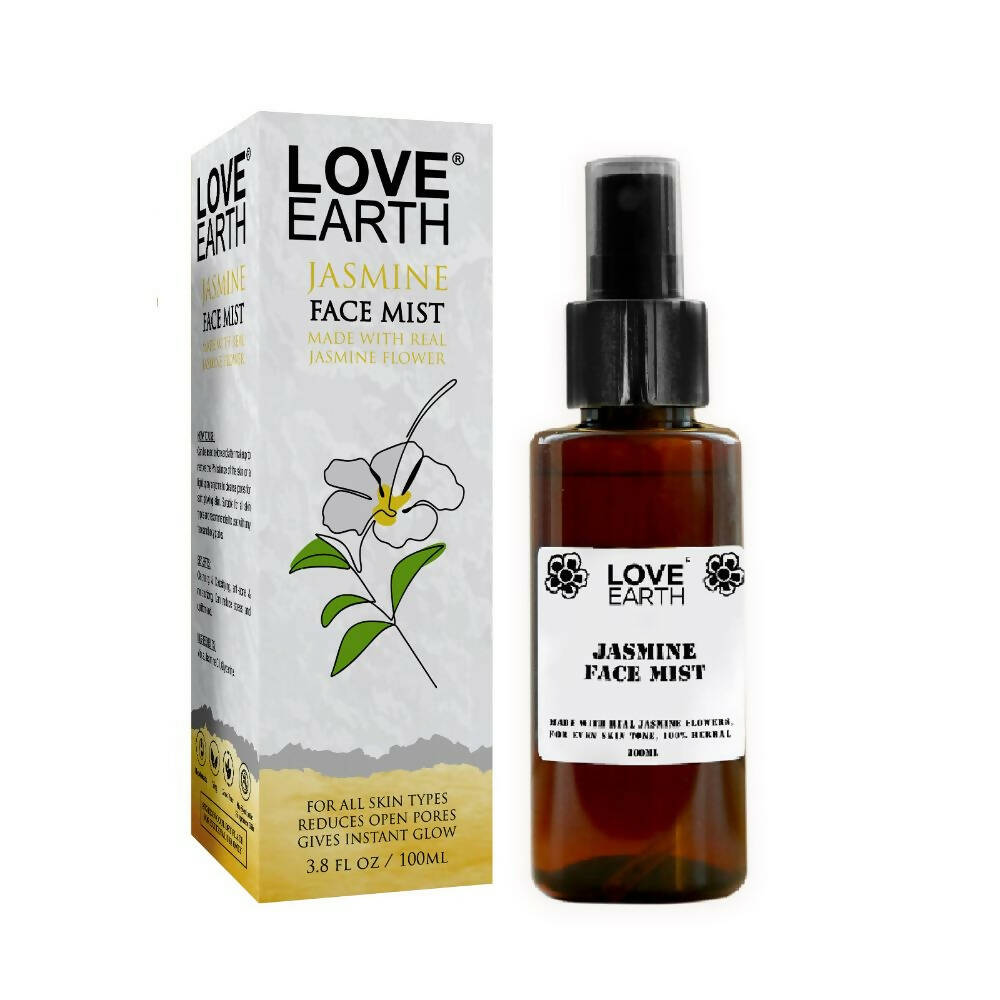 Love Earth Jasmine Face Mist - Swadesiicart