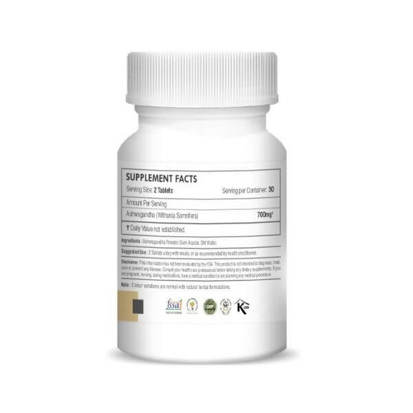 H&C Herbal Ashwagandha Tablets - Swadesiicart
