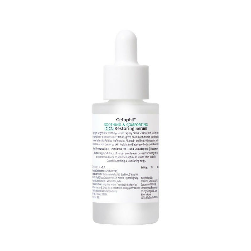 Cetaphil CICA Serum, Faster Barrier Recovery, Reduces Irritation - Swadesiicart