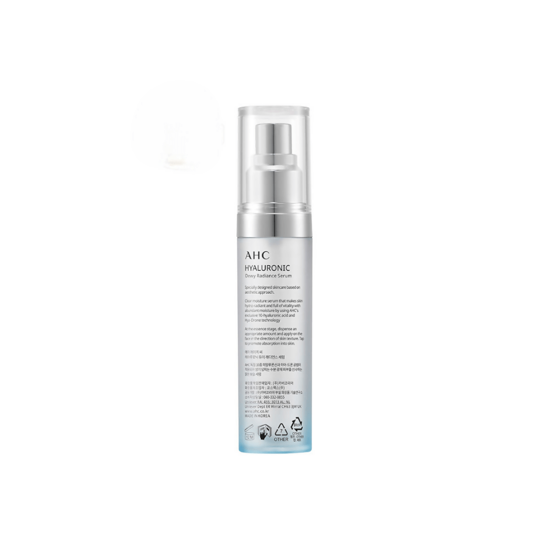 AHC Hyaluronic Dewy Moisturising Radiance Face Serum - Korean skincare | Swadesiicart