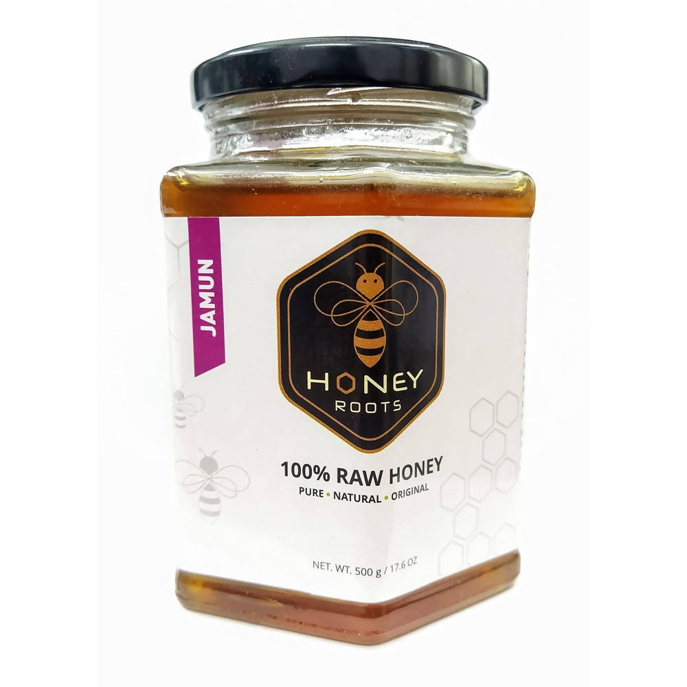 Honey Roots Jamun Raw Honey - Swadesiicart