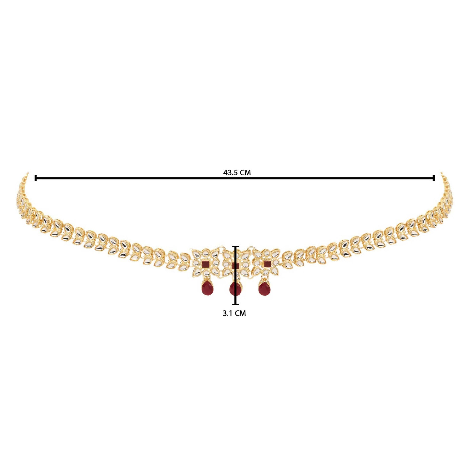 Joban Fashion Golden Zinc Alloy Waist Chain For Women | Swadesiicart