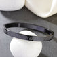 NVR Men's Set of 2 Gold & Black Rhodium-Plated Stainless Steel Kada Bracelet - Swadesiicart