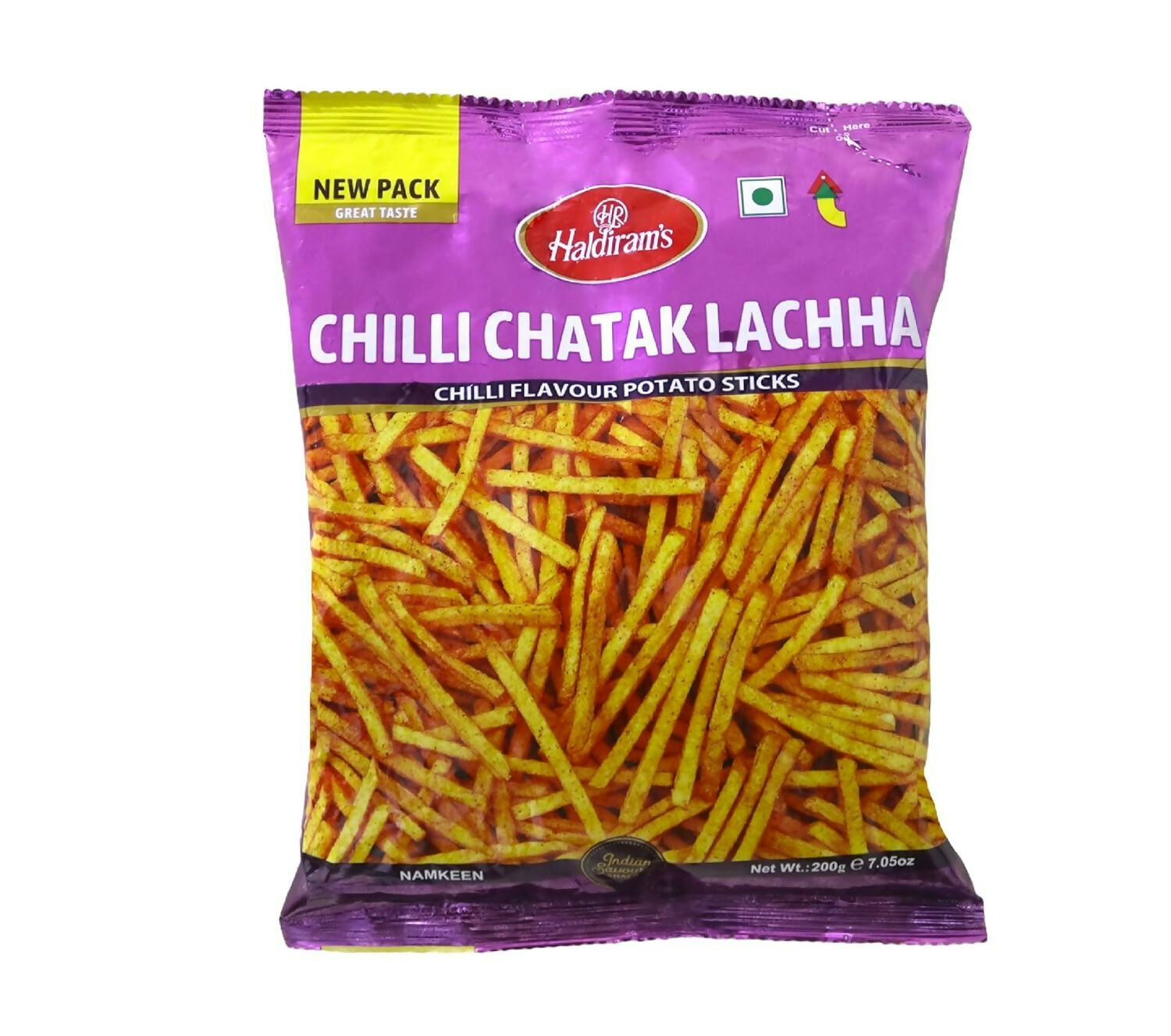 Haldiram's Delhi Chilli Chatak Lachha | Swadesiicart