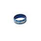 NVR Men's Rhodium-Plated Finger Ring - Swadesiicart