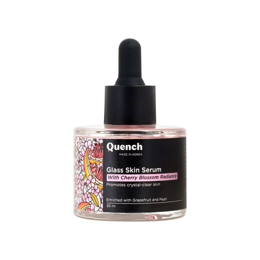 Quench Glass Skin Serum With Cherry Blossom Radiance | Swadesiicart