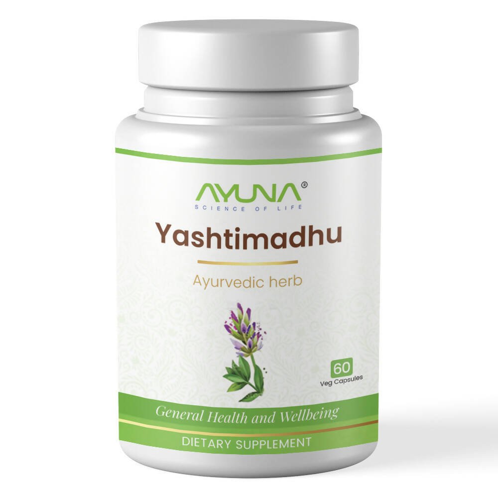 Ayuna Yashtimadhu Veg Capsules - AYUNA ORGANICS
