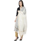 A R Silk Chanderi Piping Regular Dupatta off White Color Dupatta or Chunni