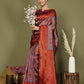 Shree Shyam Fashion Lichi Silk Grey Saree