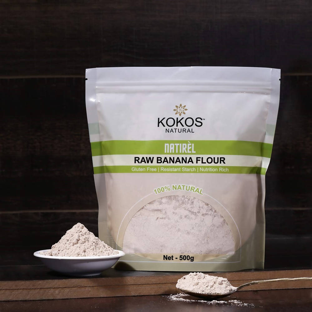 Kokos Natural Natirèl Raw Banana Flour - Swadesiicart