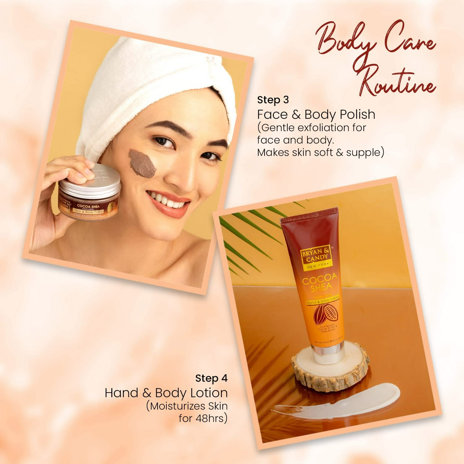 Bryan & Candy Cocoa Shea Bath Tub Collection Gift Set - Swadesiicart