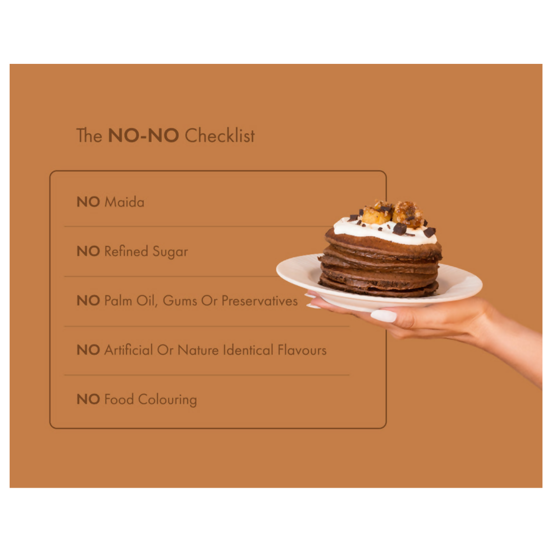 Cosmix no nonsense plant protein pancake mix Chocolate | Swadesiicart