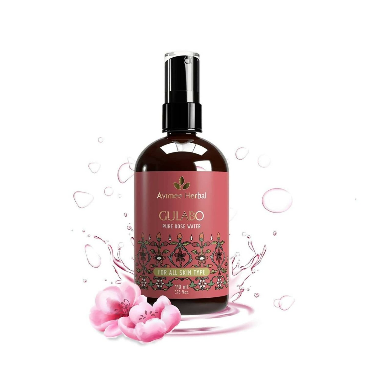 Avimee Herbal Gulabo Pure Rose Water Cleansing & Toning - Limited Time Offer - Avimee Herbal Pvt Ltd