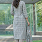 BulBul Fashionista Cotton Grey Kurta Set with Dupatta - Swadesiicart