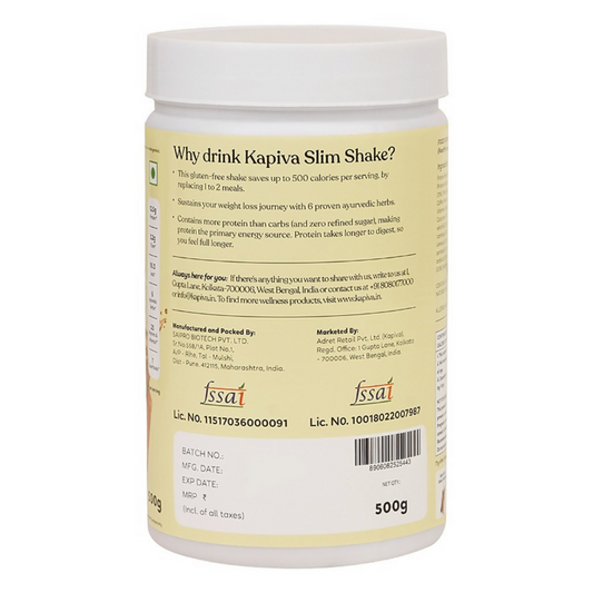 Kapiva Ayurveda Slim Shake Coffee Flavour | Swadesiicart