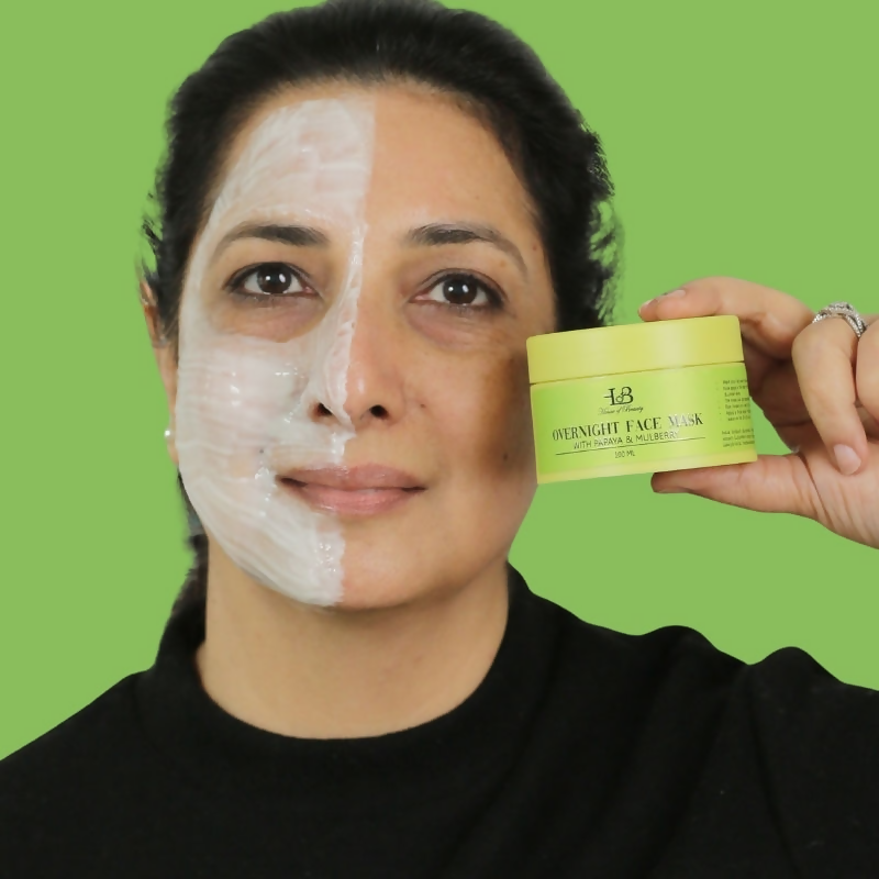 House of Beauty Overnight Face Mask - Swadesiicart