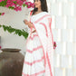 Beatitude White Cotton Handloom Saree