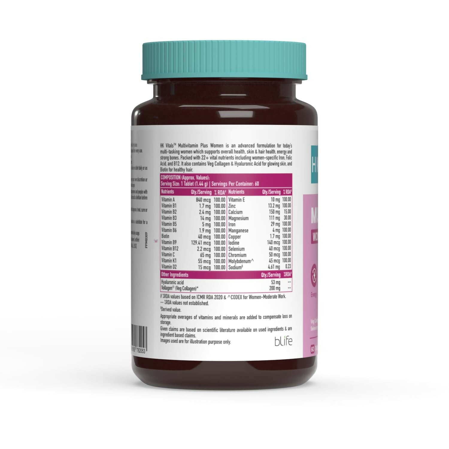 HK Vitals Multivitamin Plus Women Tablets - Swadesiicart