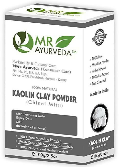 MR Ayurveda Kaolin Clay Powder - Swadesiicart