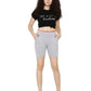 Asmaani Silver Color Short Pant with Two Side Pockets