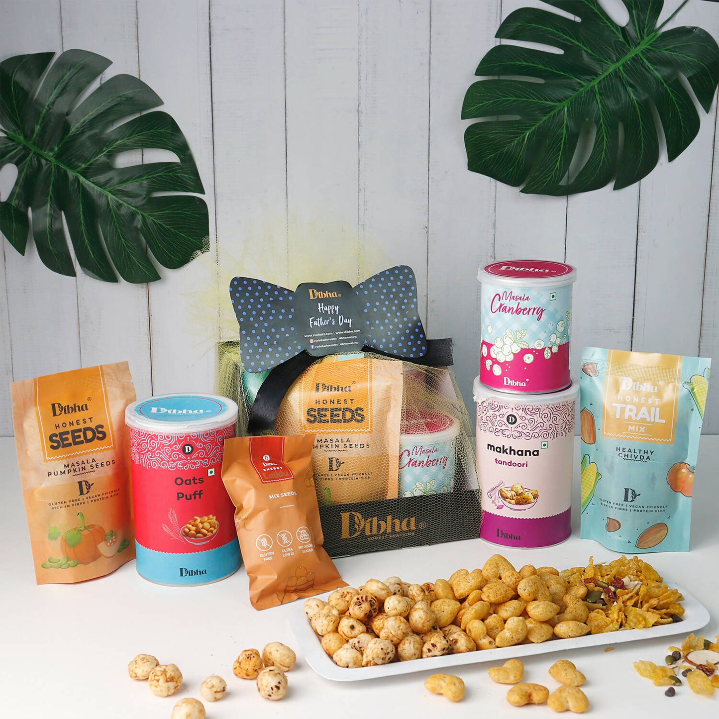 Dibha - Honest Snacking Best DAD Special Gift Hamper - Swadesiicart