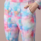 Myshka Women's Multi Printed Round Neck Party Top With Trousers Co-ord set - Swadesiicart