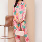 Ahalyaa Women's Traditional Wear Co-ods - Pink