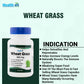 Healthvit Wheat Grass Capsules - Swadesiicart