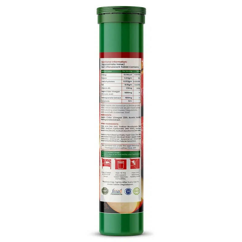 Himalayan Organics Apple Cider Vinegar Effervescent Tablets - Swadesiicart