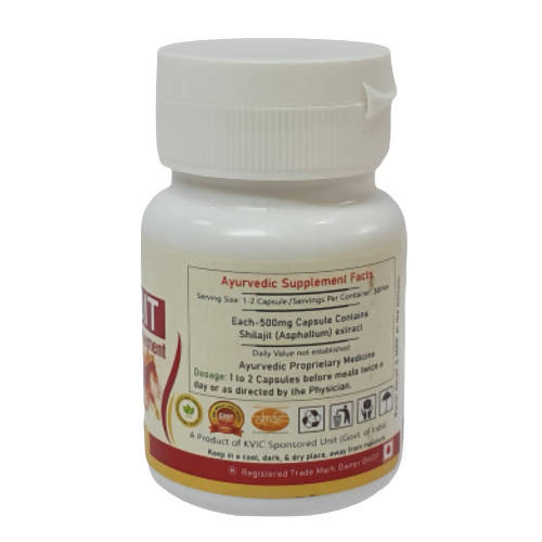 Deep Ayurveda SJ 500mg Veg Capsules - Swadesiicart