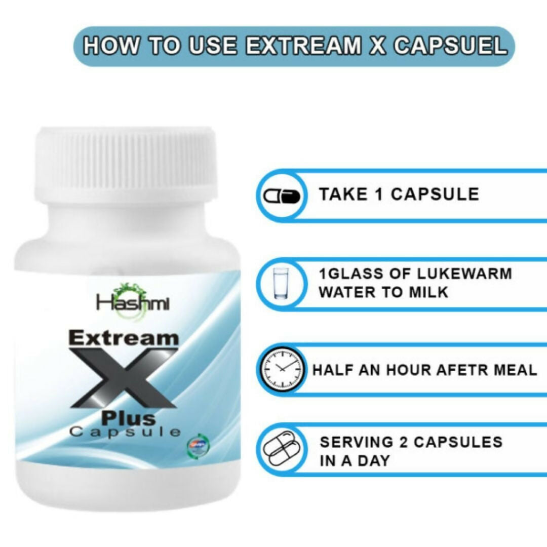 Hashmi Extream X Plus Capsules - Swadesiicart