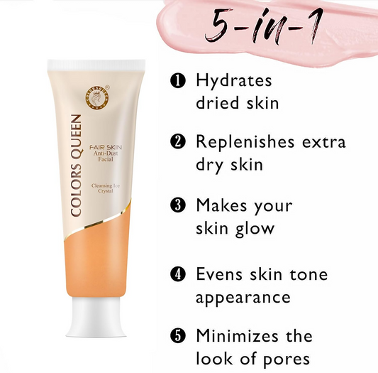 Colors Queen Fair Skin Anti Dust Facial Cleanser - Swadesiicart