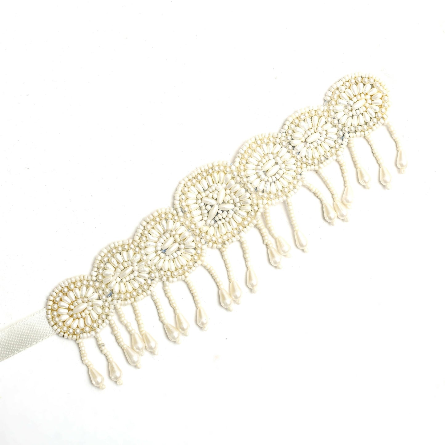 Mominos Fashion Johar Kamal Handicraft Pearls Necklace with Earrings For Women - Swadesiicart