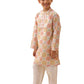 Lil Drama Mishti Off White Kurta Pyjama Set For Boys | Swadesiicart