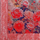 Shree Shyam Fashion Linen Cotton Rust Saree